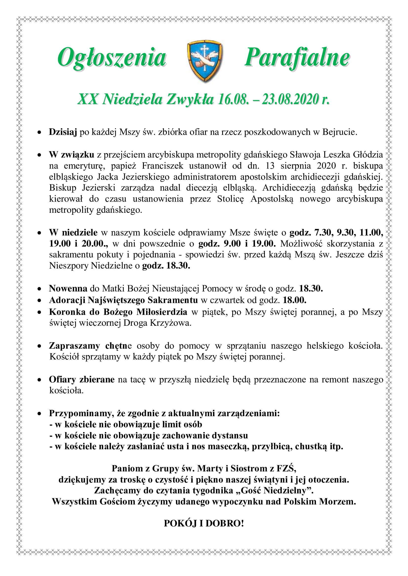 xx-niedziela-zwykla-16-08-23-08-2020-r