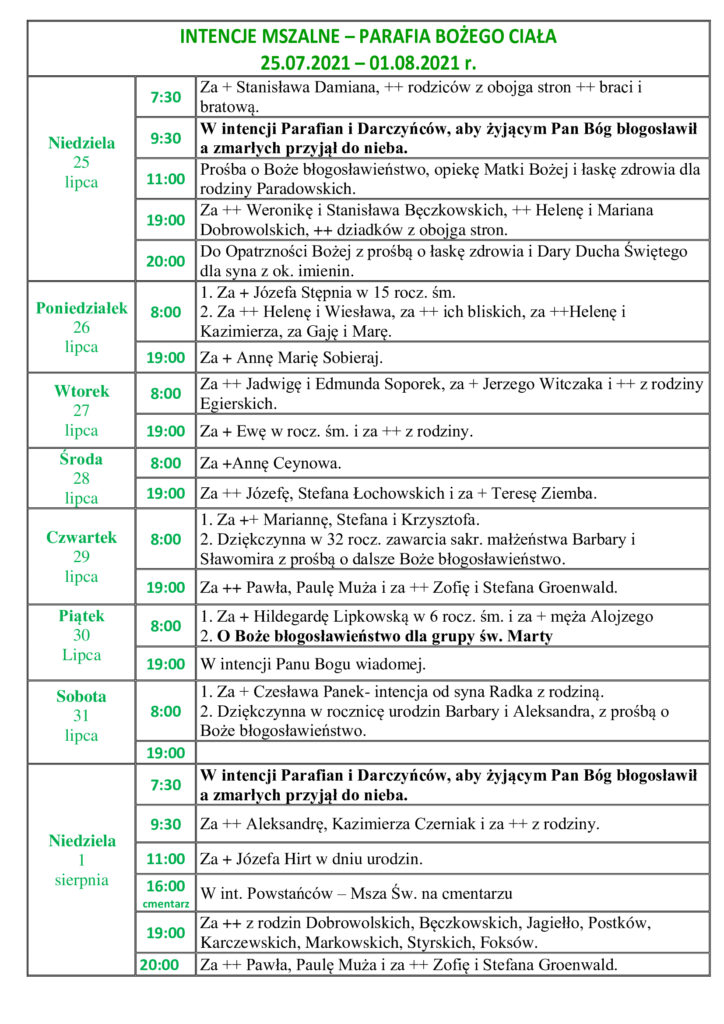intencje-mszalne-17-niedziela-zwykla-25-07-2021-01-08-2021-r