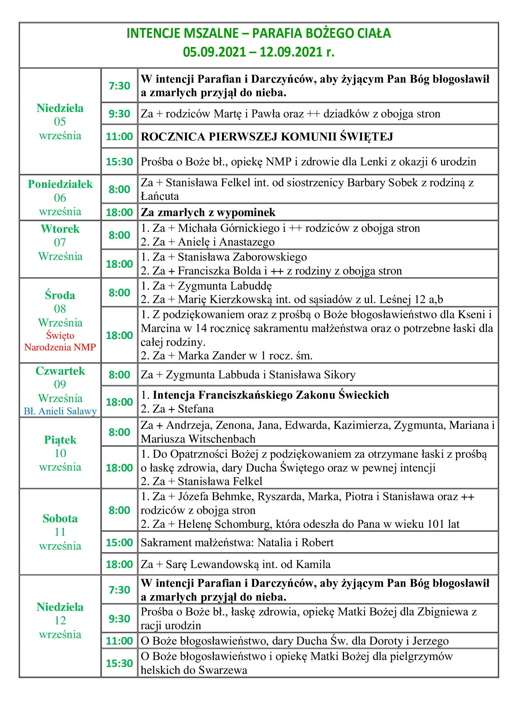 intencje-mszalne-23-niedziela-zwykla-05-09-2021-12-09-2021-r