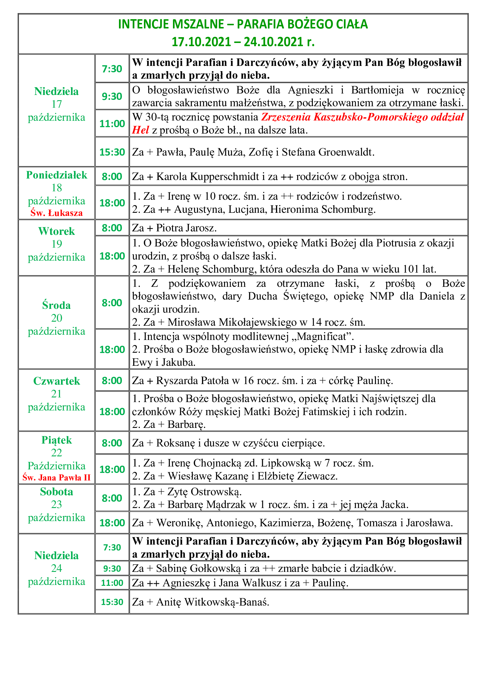 intencje-mszalne-29-niedziela-zwykla-17-10-2021-24-10-2021-r