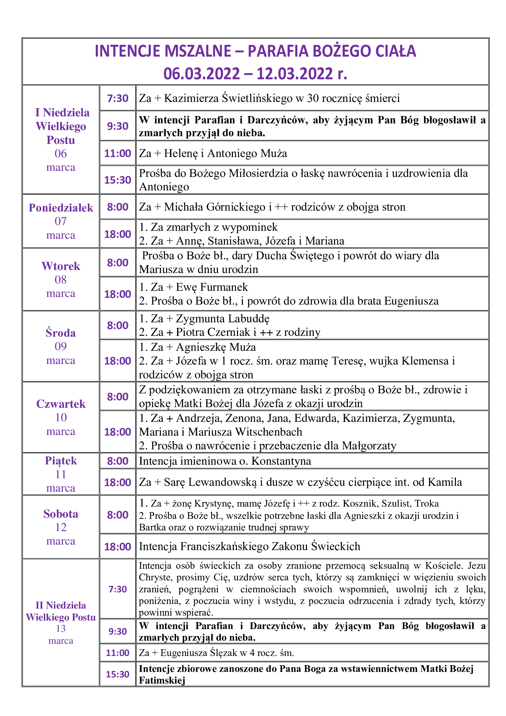 intencje-mszalne-i-niedziela-wielkiego-postu-06-03-2022-13-03-2022-r