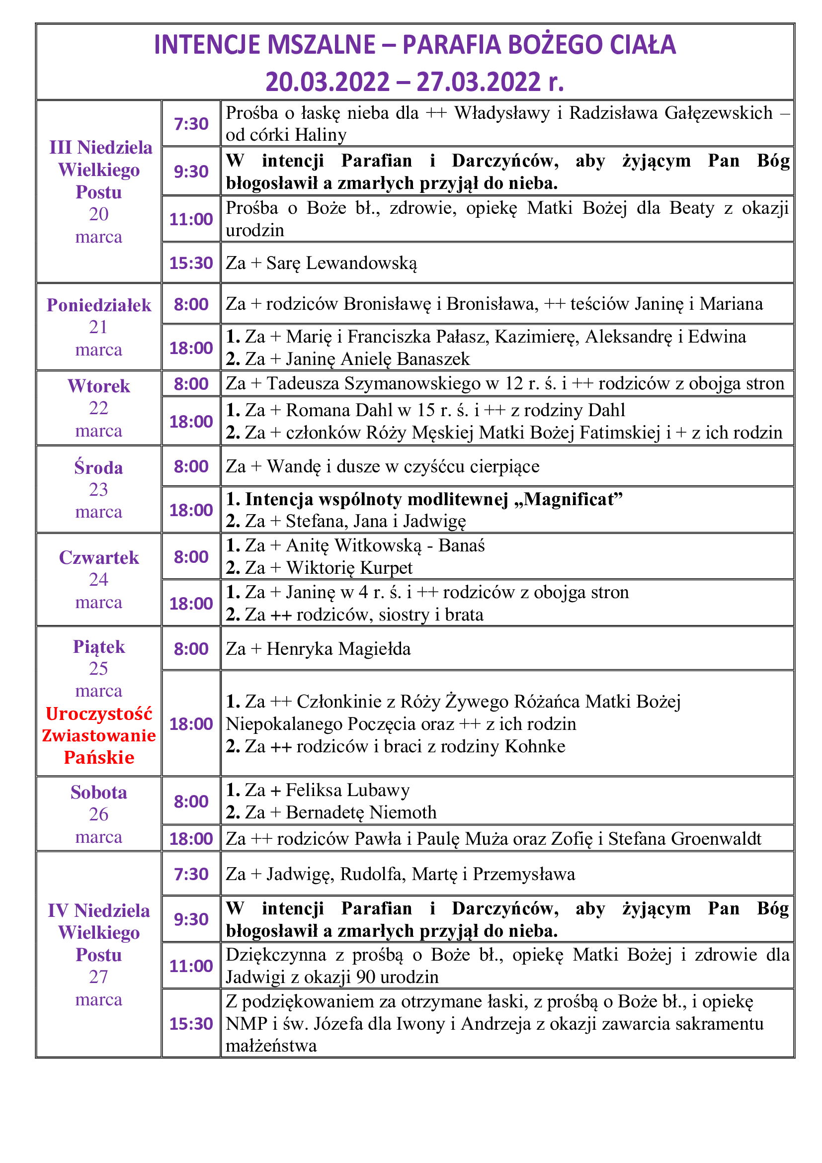 intencje-mszalne-iii-niedziela-wielkiego-postu-20-03-2022-27-03-2022-r