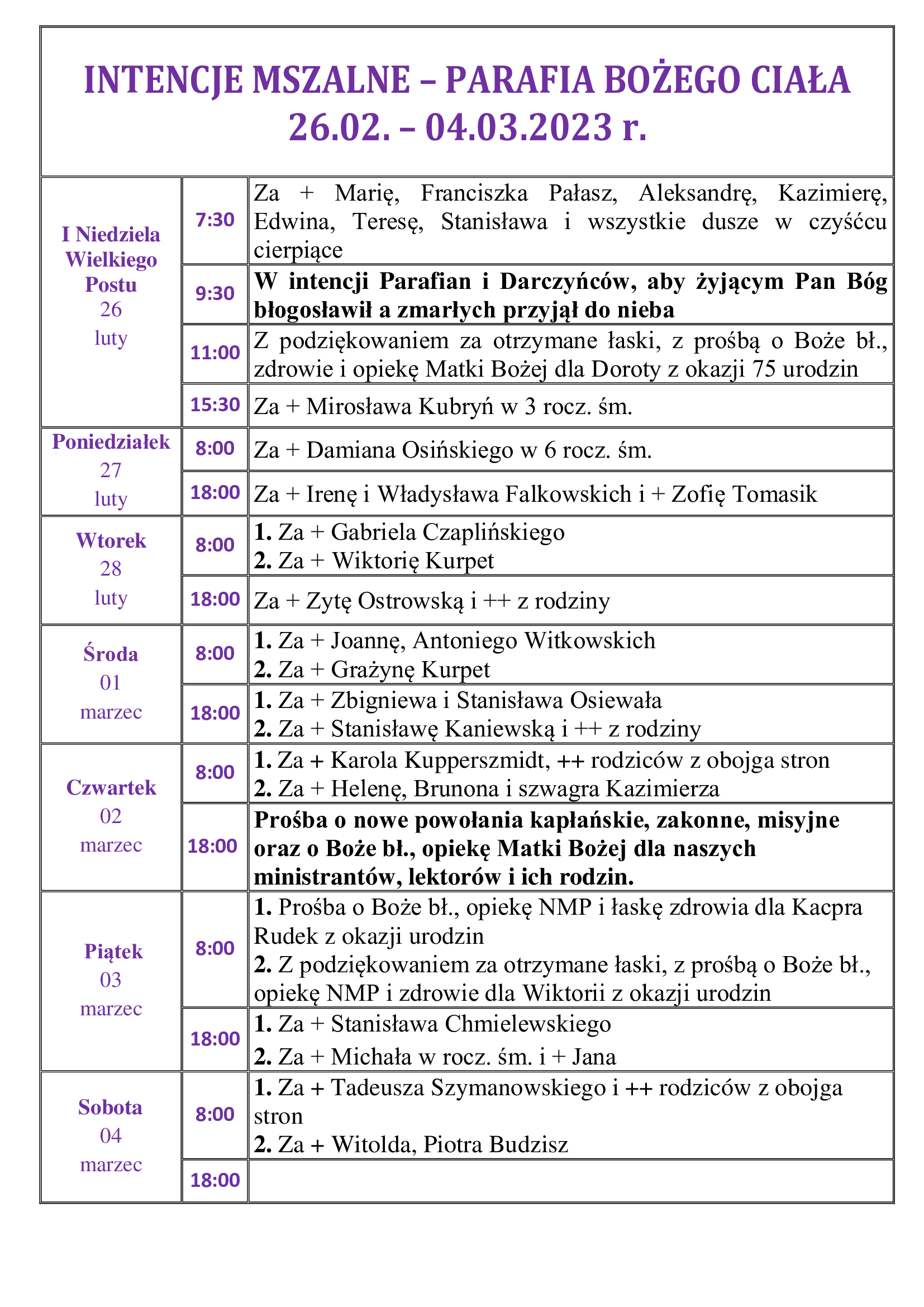 intencje-mszalne-i-niedziela-wielkiego-postu-26-02-04-03-2023-r