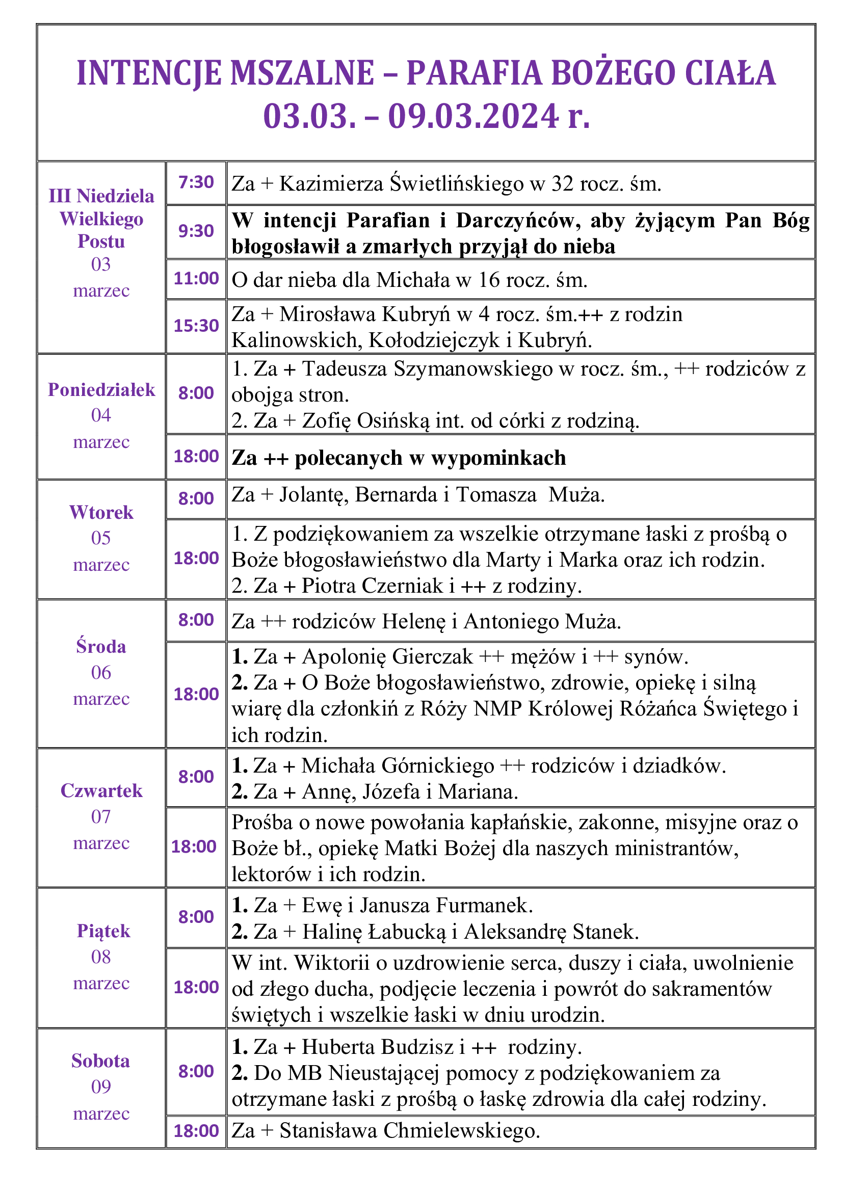 intencje-mszalne-iii-niedziela-wielkiego-postu-03-03-09-03-24-r